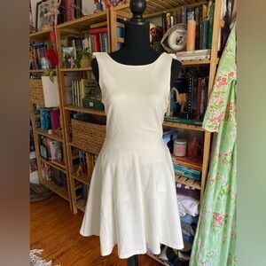 White Sleeveless Dress